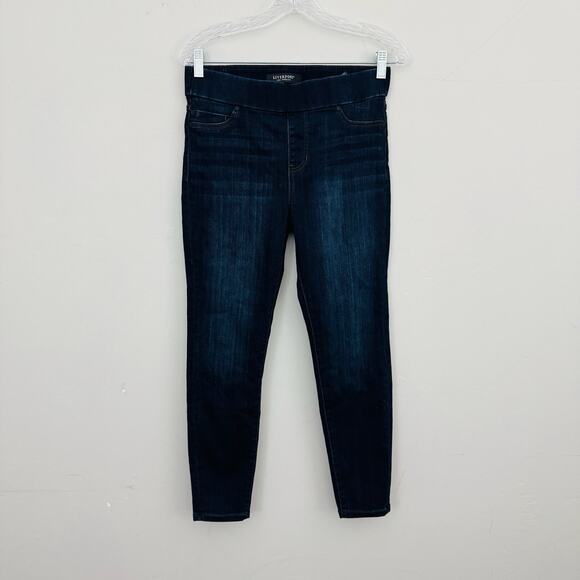 Liverpool Los Angeles Blue Jeggings Women’s Size 6P - Picture 1 of 8